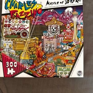 Charles Fazzino Las Vegas 3D Pop Art 300 Piece Jigsaw Puzzle Welcome to Fabulous